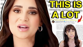 ROSANNA PANSINO ADDRESSES COLLEEN BALLINGER [upl. by Fendig]