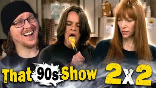 THAT 90s SHOW 2x2 REACTION  Something to Talk About  Review [upl. by Celesta]