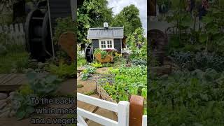 Charming Potager Garden  House Beautiful [upl. by Anett807]