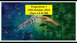 Annual Cultural Programme 2024  CGS NC  Class 2 6 amp CBS  Programme 1  25th October 2024 [upl. by Ploss]