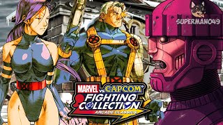 FIRST TIME PLAYING MARVEL VS CAPCOM 2  Marvel Vs Capcom Fighting Collection [upl. by Gustave]