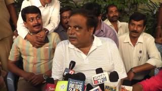 Ambarish Speaking to Media after discharging from hospital [upl. by Baniez460]