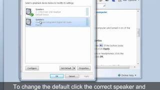 Setting up a microphone in Windows 7 [upl. by Queri]