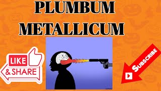 PLUMBUM METALLICUM HOMOEOPATHIC MEDICINEDRUG PICTURE [upl. by Anoo]