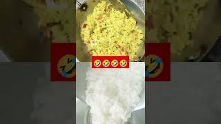 Maggi with fried rice😋 food maggie foodie comedy funny friedrice [upl. by Alleram]