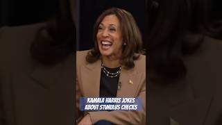 Kamala Harris on stimulus checks views explore fyp short kamalaharris [upl. by Ymmik]