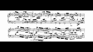 Bach  WellTempered Clavier Book 1 Fugue No 12 in F minor Gould [upl. by Azil]