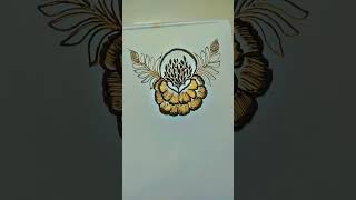 ☺New flower newdesign🙂 hennadesign art youtubeshorts💕 likeforlikes support💕 subscribe 🙏🏻🙏🏻🙏🏻 [upl. by Haraz]