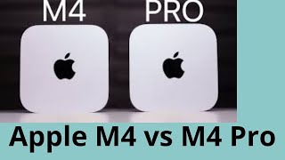 Apple M4 vs M4 Pro What’s the Real Difference [upl. by Aushoj]