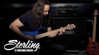 John Petrucci Demos His Sterling by Music Man JP150 [upl. by Ynattib]