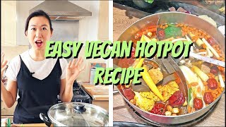 EASY DIY HOT POT 素食火鍋 VEGAN [upl. by Iana526]