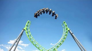 10 MOST INSANE Roller Coasters YOU WONT BELIEVE EXIST [upl. by Nylteak572]