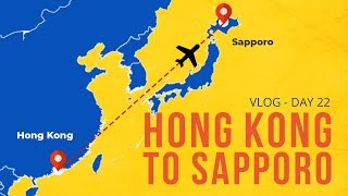 Hong Kong to Sapporo  Vlog 22 [upl. by Nnairam]