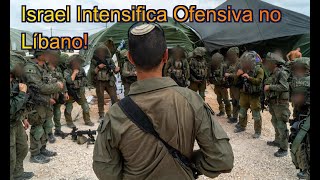 FN Crise no Oriente Médio Israel Intensifica Ofensiva em Líbano [upl. by Larisa]