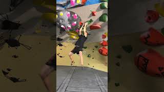 Overhang Campus bouldering climbing climbinggym rockclimbing climber climb pullups strong [upl. by Heimlich]