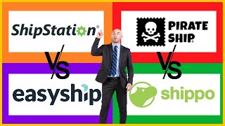 Best Shipping Software  ShipStation Vs Pirateship Vs EasyShip Vs Shippo [upl. by Hpsoj]