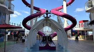 Royal Caribbean Symphony of the Seas Boardwalk Walking Tour 4k [upl. by Inalak]