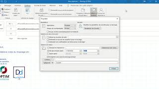 Différer lenvoi dun message sur Outlook [upl. by Nairdna]