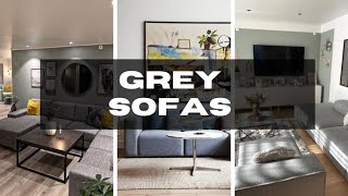 How To Style A Grey Sofa In Your Living Room  And Then There Was Style [upl. by Fendig]