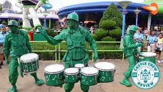 Green Army Drum Corps Full Performance and Solos  Disneys Hollywood Studios [upl. by Mok]