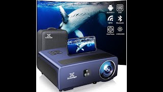 XNoogo 1300ANSI Outdoor Projector Review – Pros amp Cons  Smart Movie Projector 4K [upl. by Atineb240]