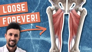 How to Permanently Loosen Tight Groin Muscles Adductors [upl. by Anwahsed474]