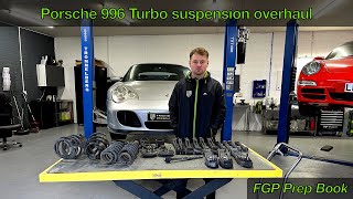 Porsche 996 Turbo Suspension Overhaul  FGP Prep Book EP52 [upl. by Eardnaed]