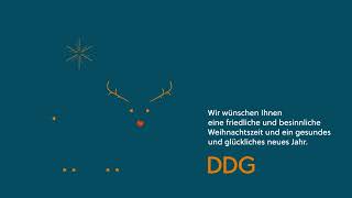 DDG Weihnachtsgruß 2023 Animation [upl. by Ahsropal]