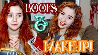 Books amp Makeup My Every Day Makeup amp Book Haul [upl. by Karilynn357]