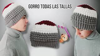 quotGorro de crochet para hombre 3D con patrón detallado para todas las edadesquot [upl. by Hickey]