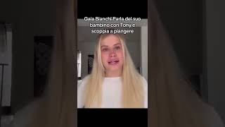 Gaia bianchi parla del suo bambino con tony [upl. by Eppesiug]