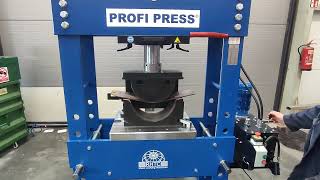 Workshop Press for Bending Tube Clamps [upl. by Ahsocin]