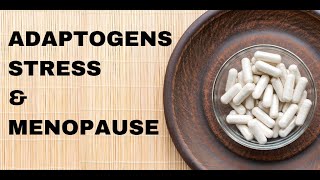 Adaptogens Stress and Menopause [upl. by Teiv3]