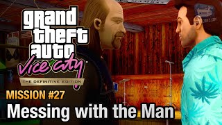 GTA Vice City Definitive Edition  Mission 27  Messing with the Man [upl. by Ranzini165]