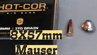 8X57 Mauser 170 Grain Speer HotCor [upl. by Bianchi863]