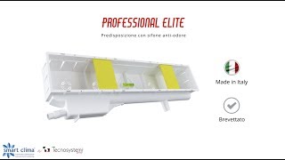 Predisposizione con sifone Professional Elite  by Tecnosystemi group [upl. by Hana]