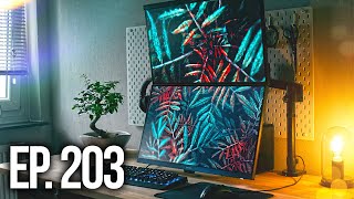 Room Tour Project 203  Clean amp Minimal Setups [upl. by Olvan]