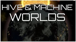 Stellaris  22 Hiveworlds and Machineworlds New stuff for Utopia and SynthDawn [upl. by Argyle]