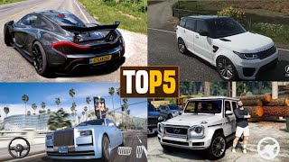 Top 5 Best luxury Car Games For Android  Best Games For Android 2023  Battle Sky [upl. by Muns]