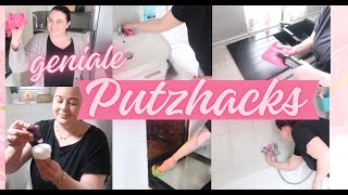 10 GENIALE PUTZHACKS 🌷 Fräulein Jasmin [upl. by Bonis136]