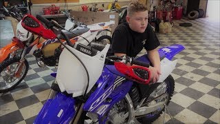 kids new dirt bike A new chapter in our fun dirt bike book [upl. by Em]