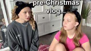 our preChristmas vlog very random and quite weird [upl. by Biddick]