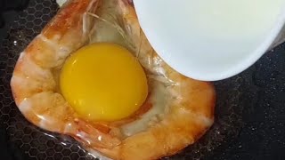 Cooking shrimp eggs🍤🥚🥚 [upl. by Trebloc412]