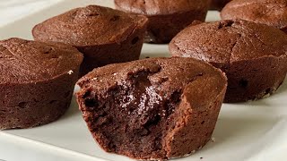 LA VÉRITABLE RECETTE DU FONDANT AU CHOCOLAT AU CŒUR COULANTFONDANT ET MOELLEUX🍫🧁 Deli Cuisine [upl. by Cristobal606]