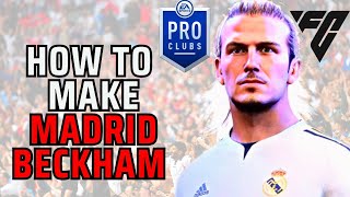 How to Make Madrid Beckham in EA FC 24 [upl. by Enitsirhc]