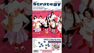 TWICE 14TH MINI ALBUMquotSTRATEGYquot Snippet of Strategy feat Megan Thee Stallion✨ TWICE STRATEGY [upl. by Joeann]