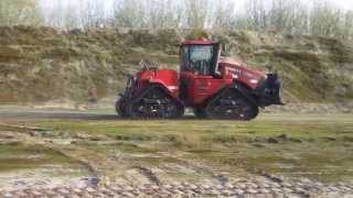 Case IH STX 450 Quadtrac with steel tracks Steiger Case IH [upl. by Ferd]