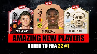 NEW PLAYERS ADDED to FIFA 22 ✅🔥 [upl. by Gniw]