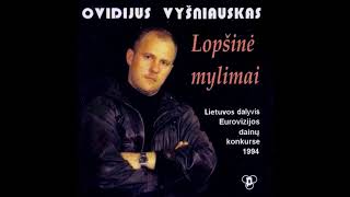 Ovidijus Vyšniauskas  Lopšinė mylimai ESC 1994 Lithuania [upl. by Haliled838]