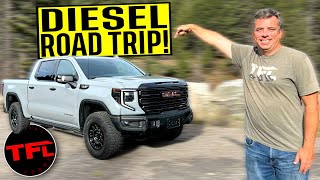 MPG Surprise  How Far Will The 2024 GMC Sierra AT4X Go on a Fill Up [upl. by Aniz]